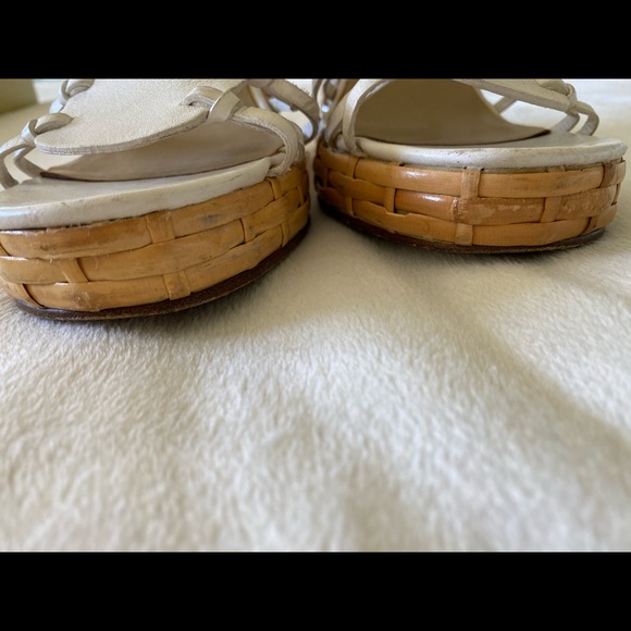 White Michael Kors platform sandals - Picture 7 of 7